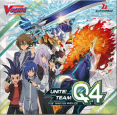 Cardfight!! Vanguard VGE-V-BT01 Unite! Team Q4 Booster Box